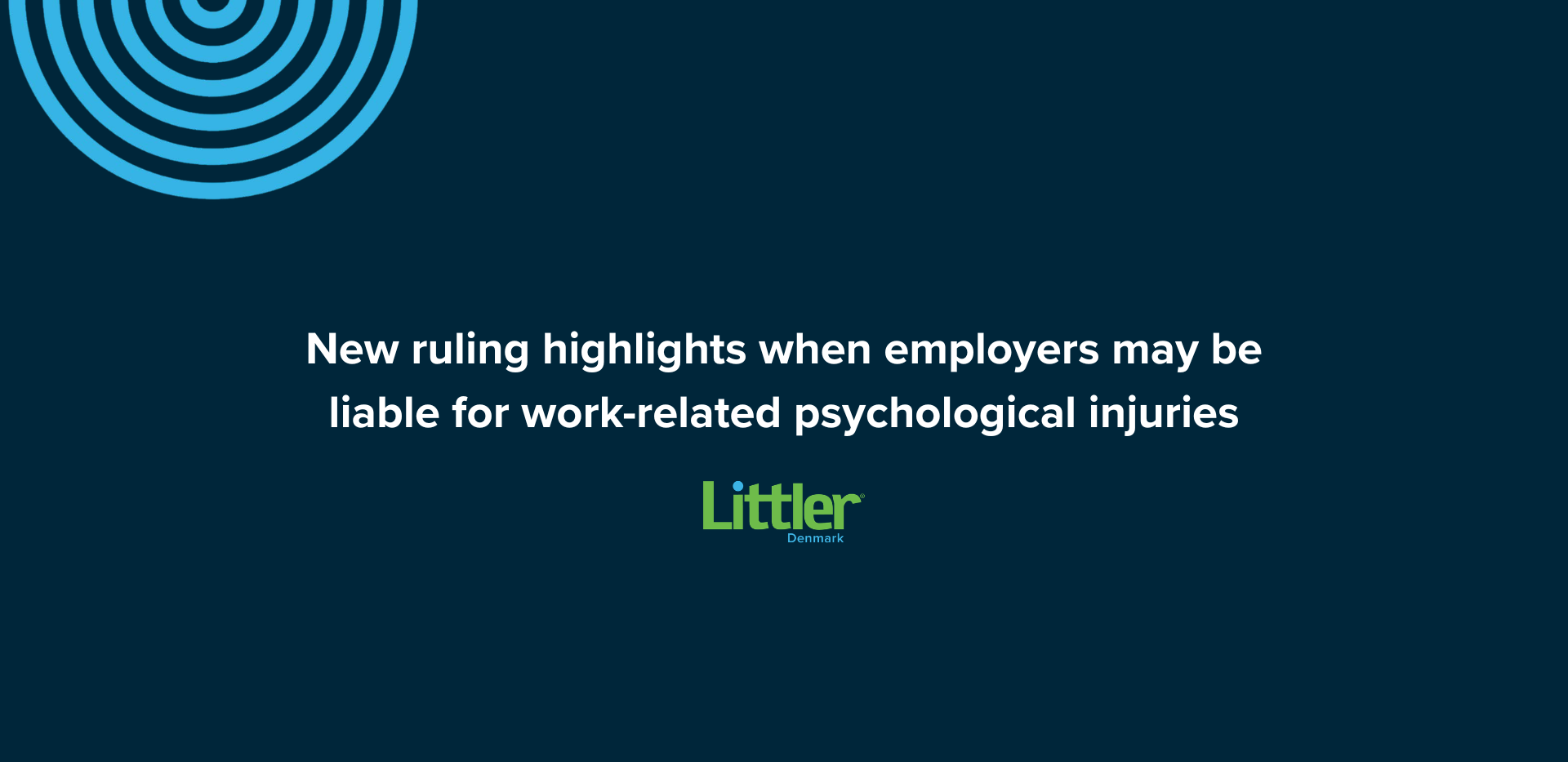Employer Liability for Work-Related Injuries